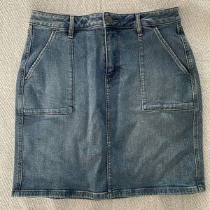 Loft jean skirt